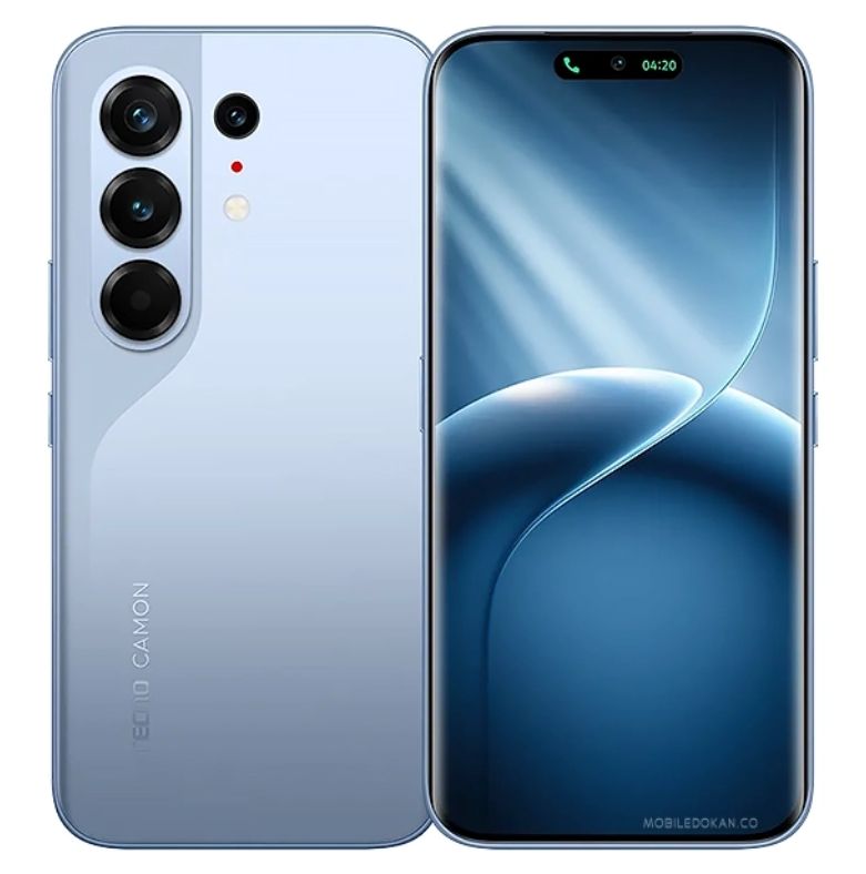 [Tech Week🔥🔥] TECNO Camon 50 Pro 256GB+16(8+8)GB Dual SIM 6.78" 144Hz Curved AMOLED Display (50+50+8)MP Camera 6150mAh Battery 45W Fast Charging Under-Display Fingerprint Smart AI Smartphone