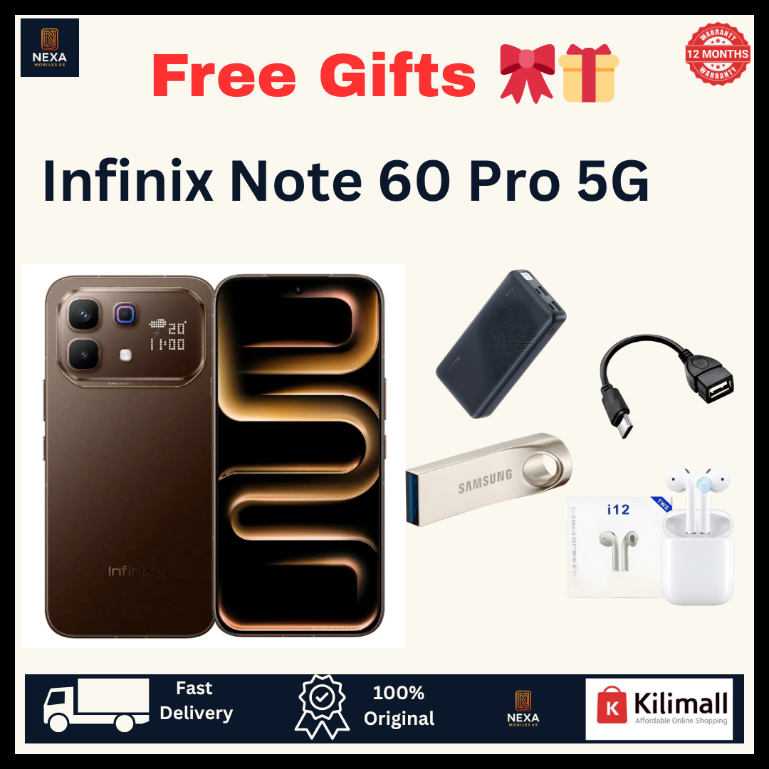 [FREE GIFTS!!!] Infinix Note 60 Pro 5G 256G+16(8+8)GB 6.78" 144Hz AMOLED Display Dual SIM (50+8)MP Camera 6000mAh 90W Wired 30W Wireless UnderDisplay Fingerprint SD 7s Gen 4 Smart AI Smartphone