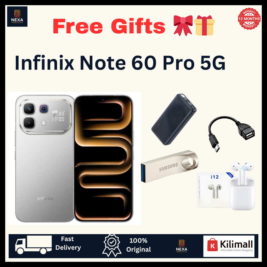 [FREE GIFTS!!!] Infinix Note 60 Pro 5G 256G+16(8+8)GB 6.78" 144Hz AMOLED Display Dual SIM (50+8)MP Camera 6000mAh 90W Wired 30W Wireless UnderDisplay Fingerprint SD 7s Gen 4 Smart AI Smartphone
