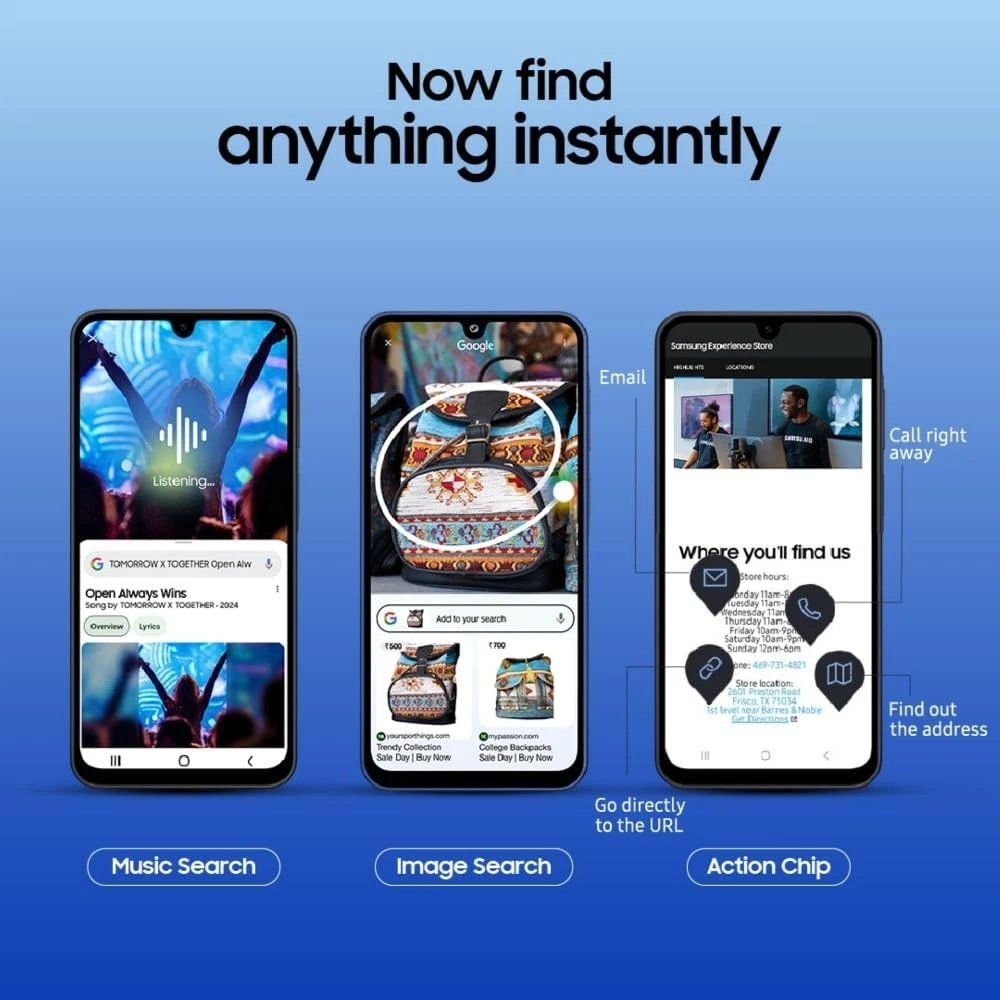[Exclusive Online Offer] Brand New Samsung Galaxy A17,6.7-inch AMOLED, 5,000mAh battery, 4GB / 128GB (Expandable to 2TB) & 6GB RAM, 50MP Main (with OIS) + 5MP + 2MP,13MP Selfie, 24months warranty
