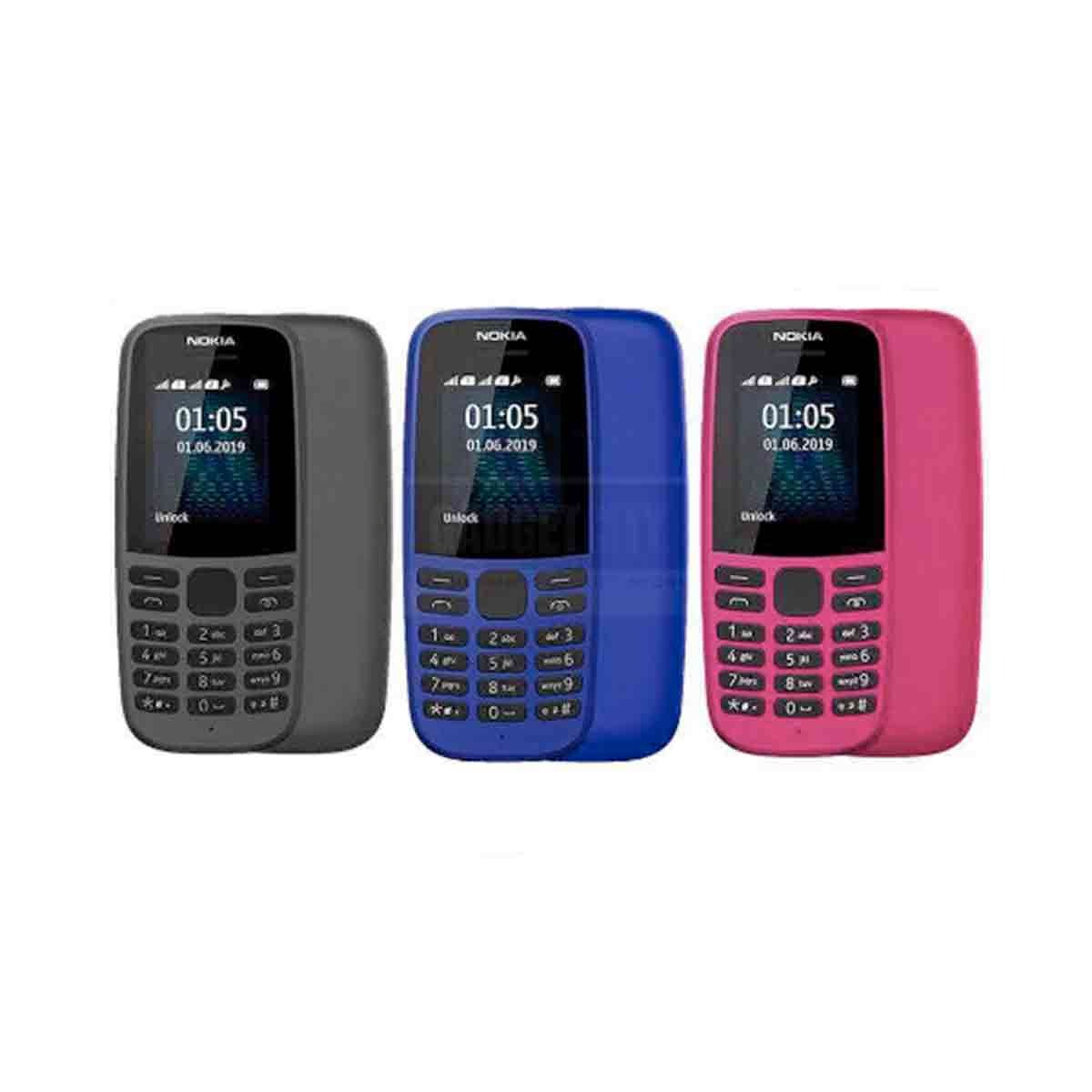 [Exclusive Online Offer] Nokia 105 feature/basic phone, Battery King 1000mAh,Digital Detox, Emergency Backup, Large, separated buttons make it a favorite for seniors or for use while wearing gloves.