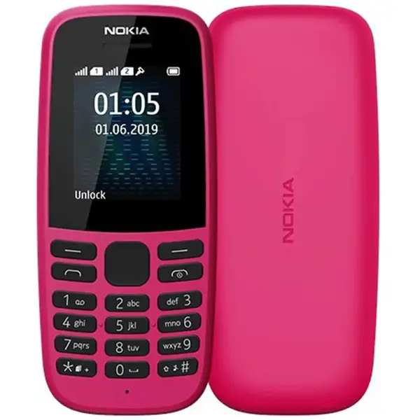 [Exclusive Online Offer] Nokia 105 feature/basic phone, Battery King 1000mAh,Digital Detox, Emergency Backup, Large, separated buttons make it a favorite for seniors or for use while wearing gloves.