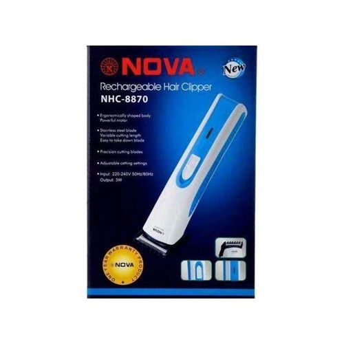 Nova Rechargeable Shaver + FREE Shaving Gown
