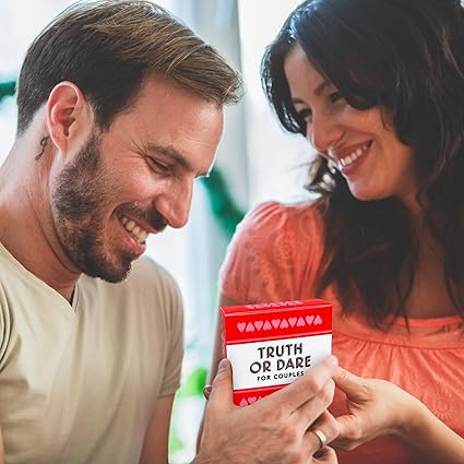 NOVELY Truth Or Dare Couples Card Game Adult Games For 2 Players Naughty Card Games For Couples 2 Player Couple Game