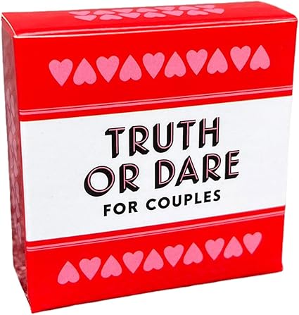 NOVELY Truth Or Dare Couples Card Game Adult Games For 2 Players Naughty Card Games For Couples 2 Player Couple Game
