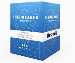 PREMIUM 150 Sheets Ice Breaker Cards, Question Card Game to Build Your Relationship, Conversation Cards for Friends, Couples, Family, Group, Party