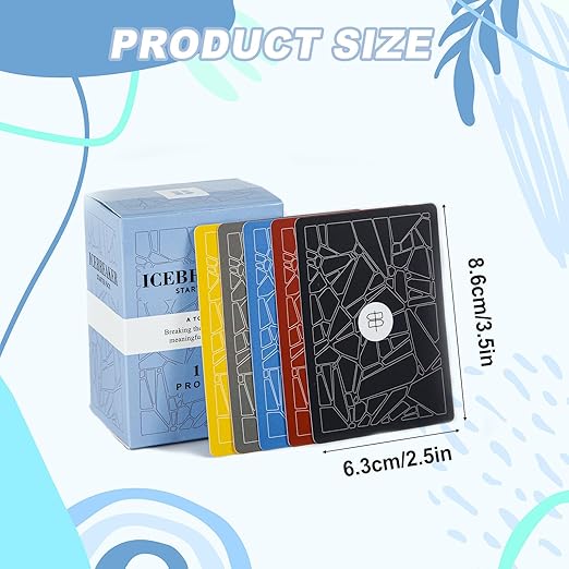 PREMIUM 150 Sheets Ice Breaker Cards, Question Card Game to Build Your Relationship, Conversation Cards for Friends, Couples, Family, Group, Party