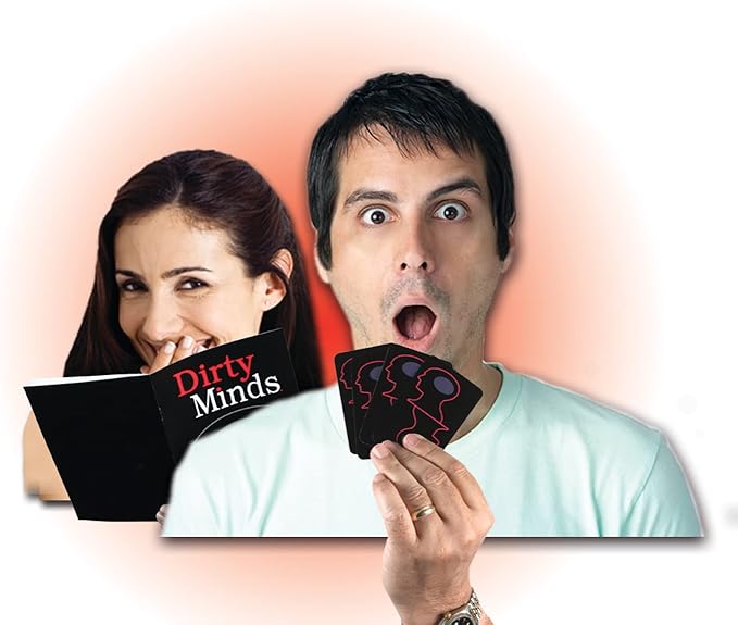 ORIGINAL Dirty Minds Party Game - Funny Card Games for Adults, Hilarious Party Games, Perfect for Couples and Date Night