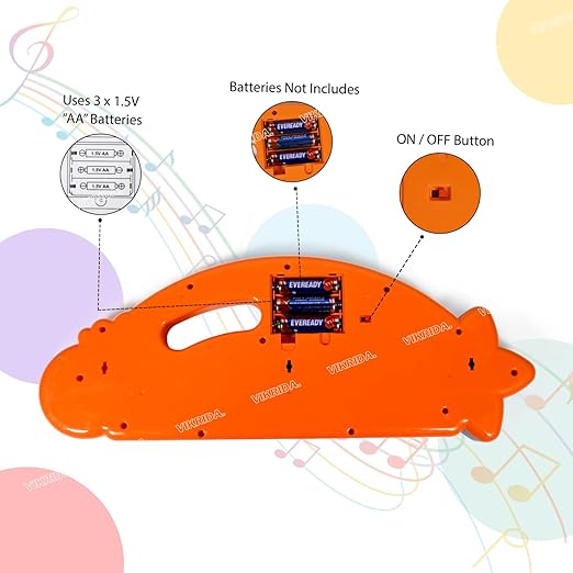 LUXURY Piano Toy for Toddlers 1-3 Toy Piano, Kids Piano 24 Keys with Lights Toddler Keyboard Gift for Christmas Birthday Boys and Girls