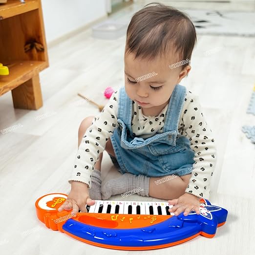 LUXURY Piano Toy for Toddlers 1-3 Toy Piano, Kids Piano 24 Keys with Lights Toddler Keyboard Gift for Christmas Birthday Boys and Girls
