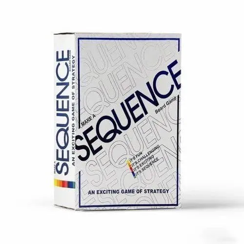 OFFER! OFFER! Original SEQUENCE: An Exciting Game of Strategy with Folding Board, Cards and Chips The exciting game of strategy in a compact travel version