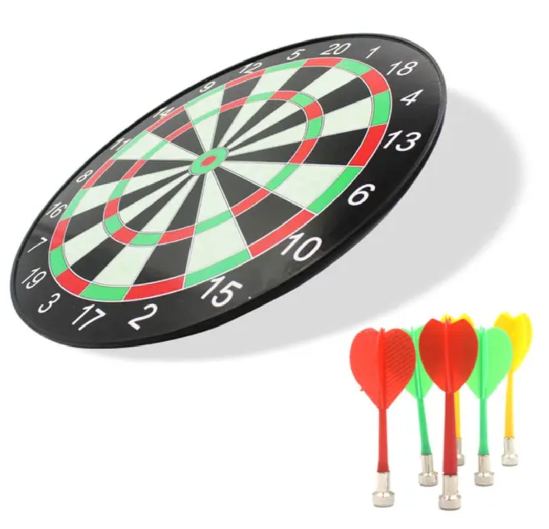 PREMIUM Magnetic Dart Board Game – Magnetic Darts Boys Toys Gifts Indoor Outdoor Games for Family and Friends – Safe Dart Game Set for All Ages With 6 Darts