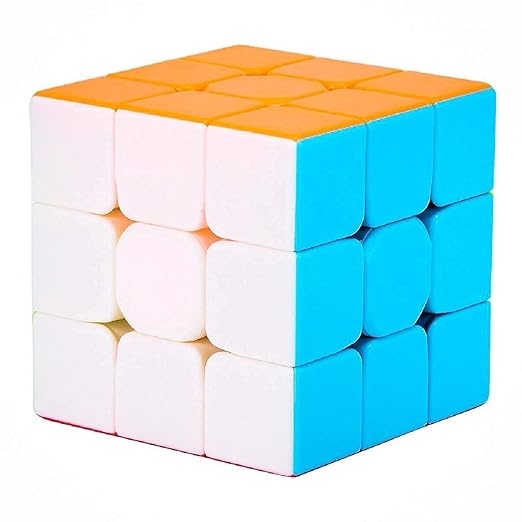 PREMIUM Rubik's 3*3 Magic Cube Speed Puzzle Rubix Rubic Cube - Anti Stress for Anti-Anxiety Adults Kids, Best High Speed Puzzle Toy
