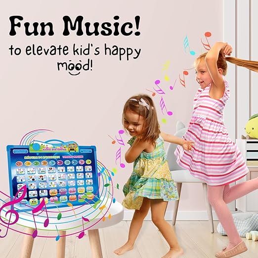 PREMIUM  1Pc Talking Board English Learning Tablet Toy with Whiteboard Educational Toys for Kids,Toddlers,Baby to Learn Alphabet ABC