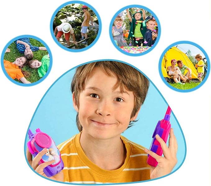 REALISTIC Walkie Talkie 2pcs Walkie Talkie Talkie Kids Walkie Talkie Toy for Outdoor Adventures Camping Hiking Boys Girls