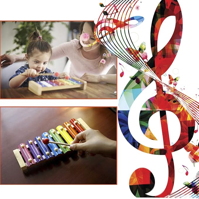 PREMIUM CBC Xylophone Large Musical Toy with Child Safe Mallets Educational Musical Instruments Toy for Toddlers