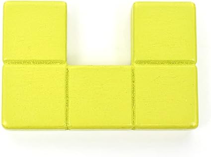 EXCITING Colour Puzzles Kids Montessori Wooden Tetris Puzzle Toy Brain Teaser Game Children Dementia Products for Elderly, Tiles Matching Game Activities for Seniors