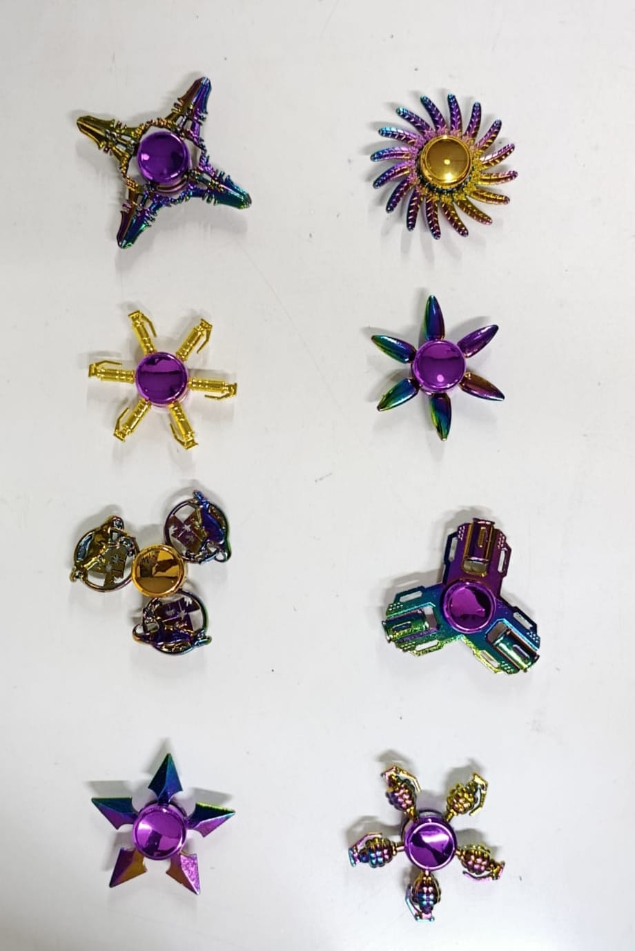 PREMIUM Metal Finger fidget Spinner EDC Hand Spinner for Autism and ADHD Stress and Anxiety Relief, Focus, kids/ Children toy