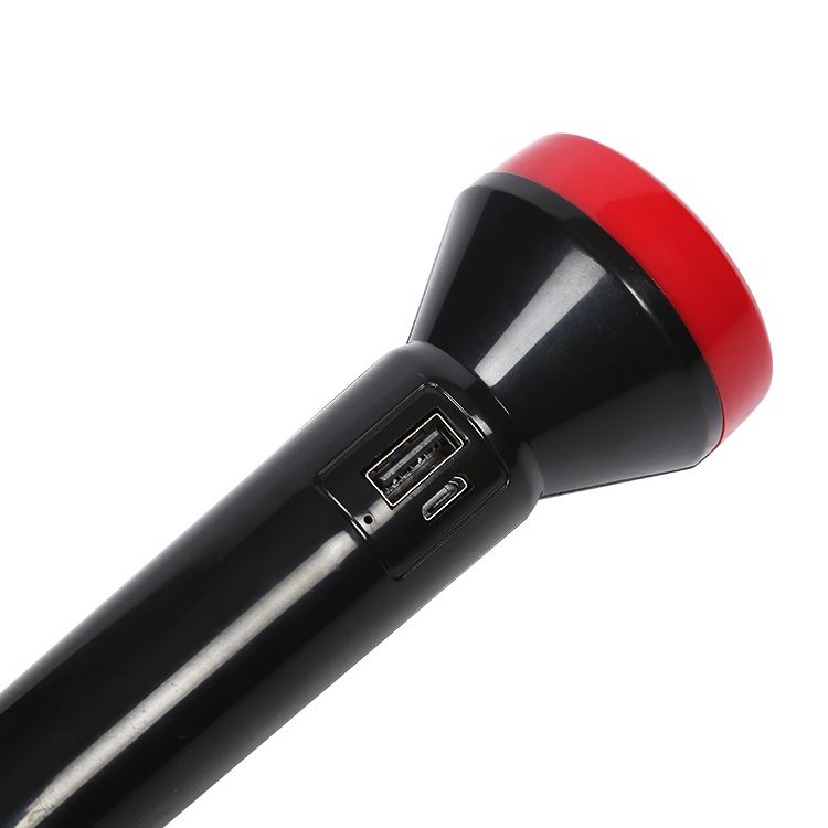 PREMIUM USB Rechargeable Flashlight – Best LED Emergency Light – Dual Mode Lamp Flash lights - Lightweight travel Portable handheld light - Genuine Chargeable Torch