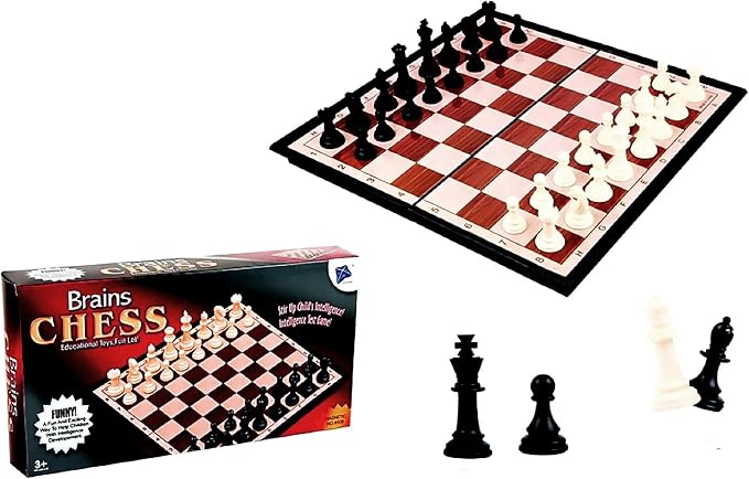 PREMIUM Chess Board Travel Chess Set Magnetic, 9.8inches Mini Lightweight Chess Set Travel, Portable Chess Board, Party Journey Family Game, Ideal Gift