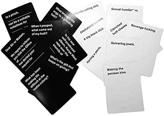 OFFER ON Cards Against Humanity - a party game for horrible people Family Party Card Game for Adult (Age: 18+, Players: 4)