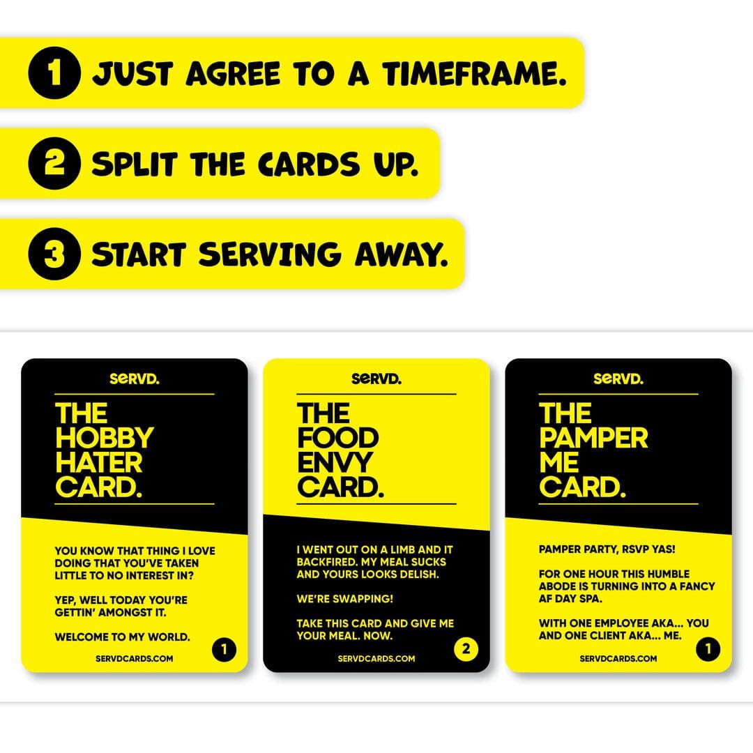 EXCITING Servd Couples Edition  - The Hilarious Real-Life Couples Card Game | Funny Gift for Anniversary, Valentines Day, Christmas, Date Nights & More | Unique Strategy Game