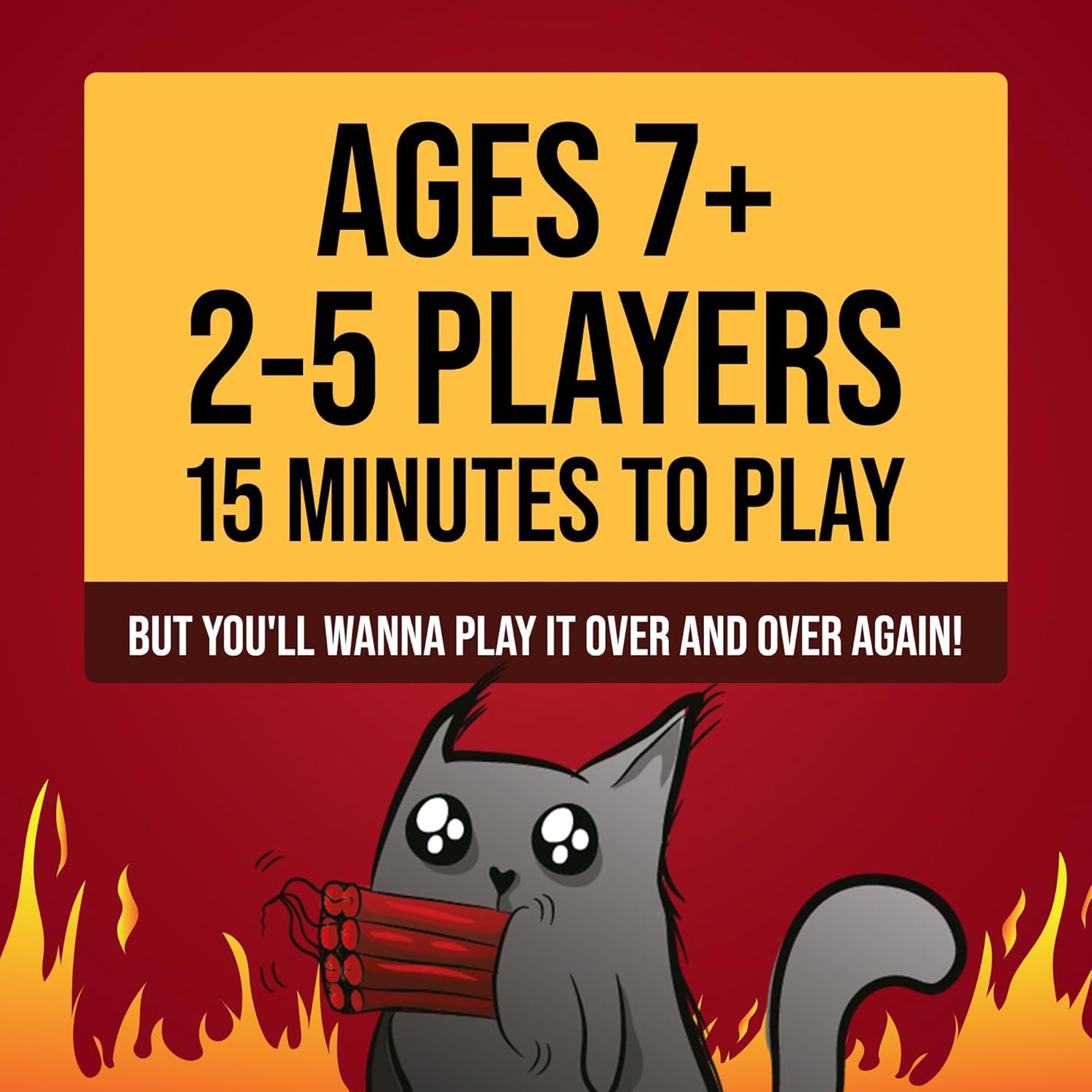 PREMIUM Exploding Kittens: Party Pack High Stakes Card Game - Party Game, Family Game Night, Kid and Adult Card Game