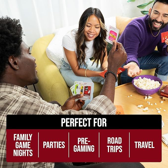 PREMIUM Exploding Kittens: Party Pack High Stakes Card Game - Party Game, Family Game Night, Kid and Adult Card Game