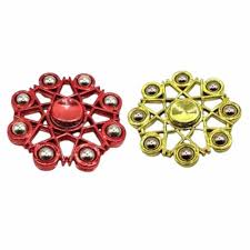 PREMIUM Spinner  Alloy Metal Fidget Spinner, Durable Office Desk Sensory Toys for Stress Relief & Anxiety, Cool Fidget Spinners Bulk, Fidget Toy Gift for Kids Adults