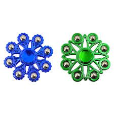 PREMIUM Spinner  Alloy Metal Fidget Spinner, Durable Office Desk Sensory Toys for Stress Relief & Anxiety, Cool Fidget Spinners Bulk, Fidget Toy Gift for Kids Adults