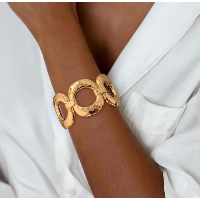 Stylish Euro wrist cuff chunky bangle bracelet