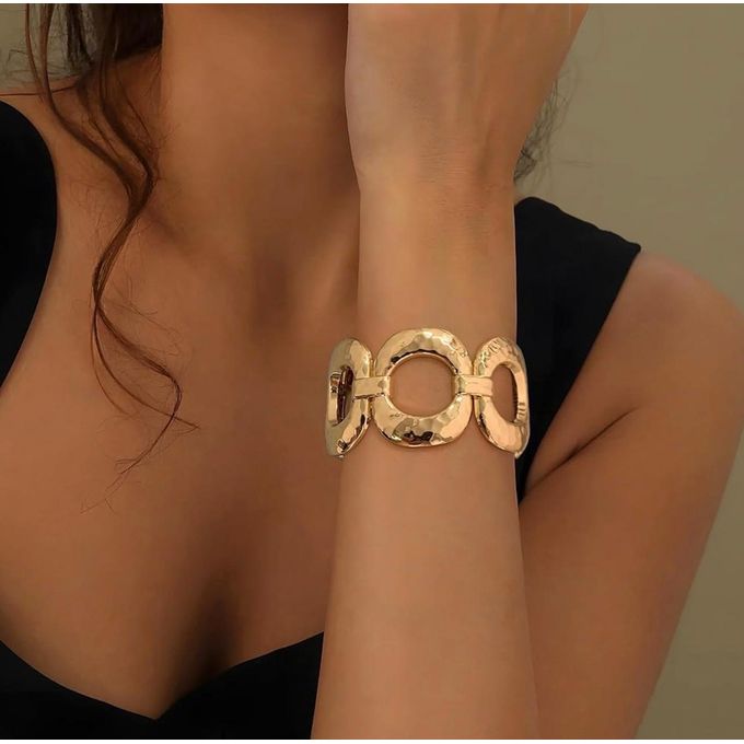 Stylish Euro wrist cuff chunky bangle bracelet