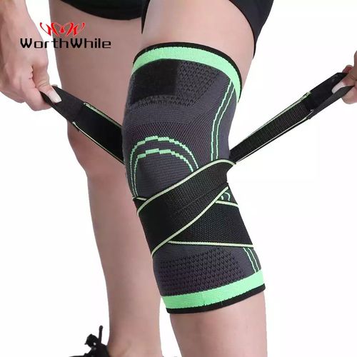 2PC Adjustable Knee Support Knee Compression Sleeve Brace