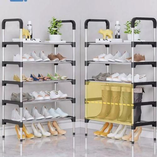 3-6-Tiers Shoe Rack Storage Organizer 18 Pairs Large Capacity