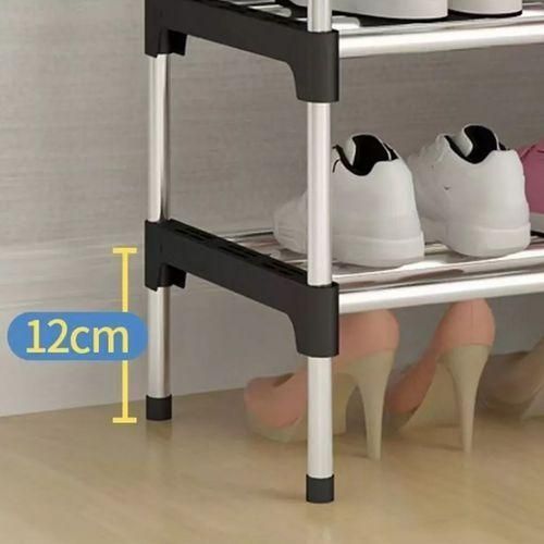 3-6-Tiers Shoe Rack Storage Organizer 18 Pairs Large Capacity