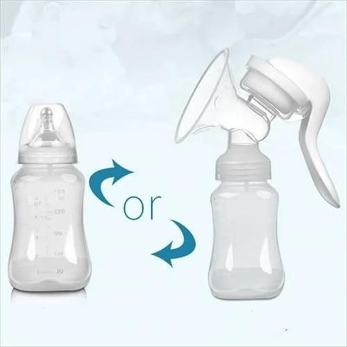 150ML Manual breast pump, dual-purpose for bottle and breast milk storage cup