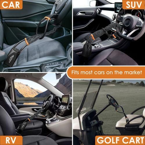 Universal Steering Wheel Lock Anti-Theft Device