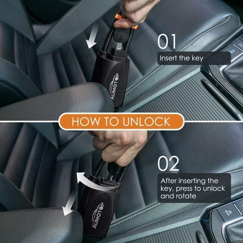 Universal Steering Wheel Lock Anti-Theft Device
