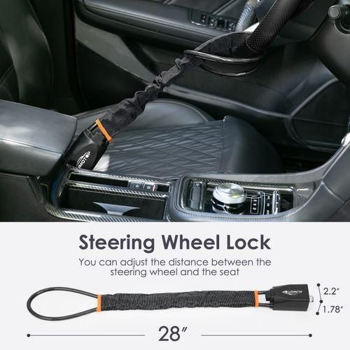 Universal Steering Wheel Lock Anti-Theft Device