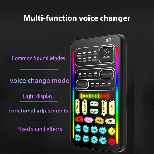 Voice Changer Portable Voice Changer Device With 8 Sound