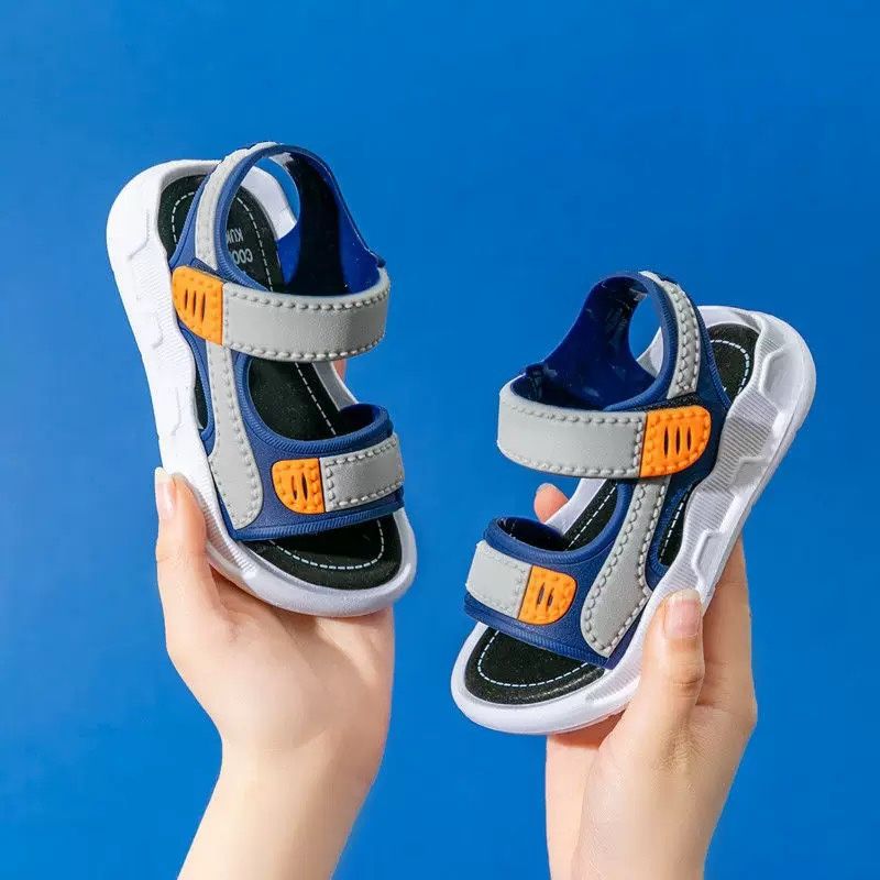 Kid's Shoes Boy Sandals Soft Bottom Non-slip Baby Shoes Children Sandals