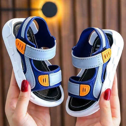 Kid's Shoes Boy Sandals Soft Bottom Non-slip Baby Shoes Children Sandals
