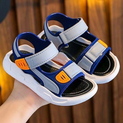 Kid's Shoes Boy Sandals Soft Bottom Non-slip Baby Shoes Children Sandals