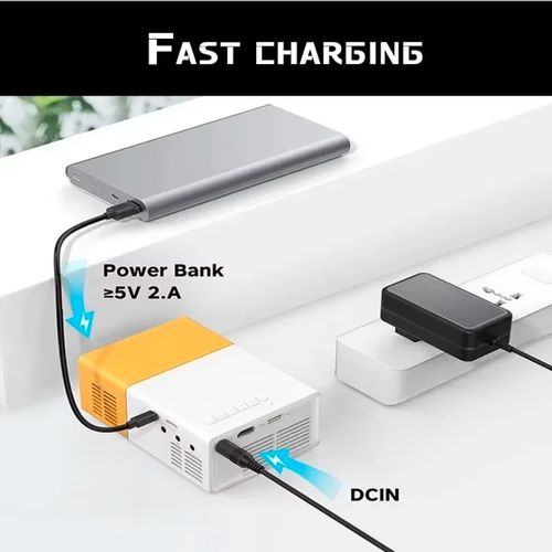 1080P Portable Mini Projector LED Mini Home Projector YG300