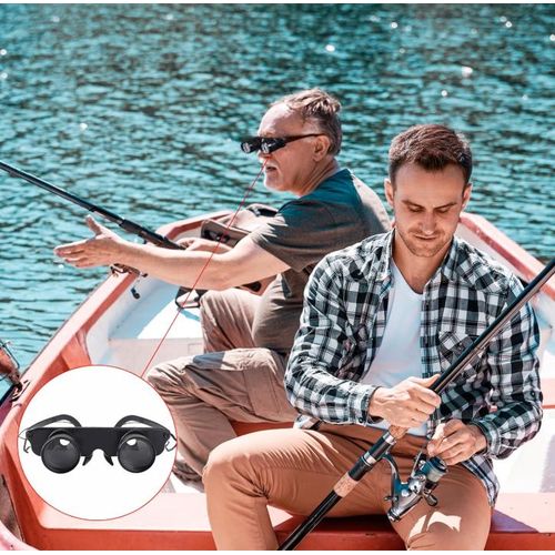 3x 28mm Headband Magnifier, EyeglassTelescope for Birdwatching, Magnifying Glass for Fishing and Camping