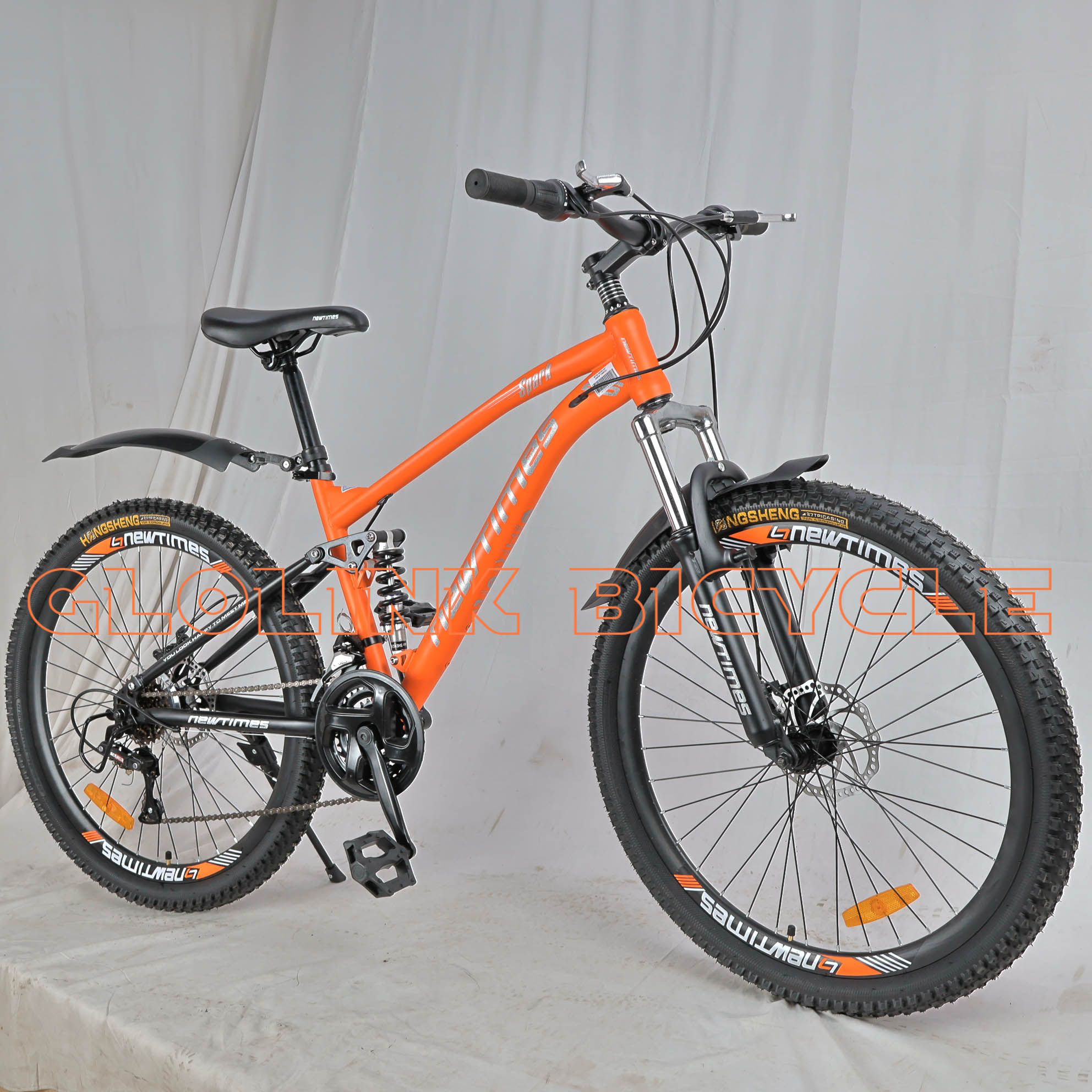 NewTimes Dual Suspension Mountain Bike – Size 26