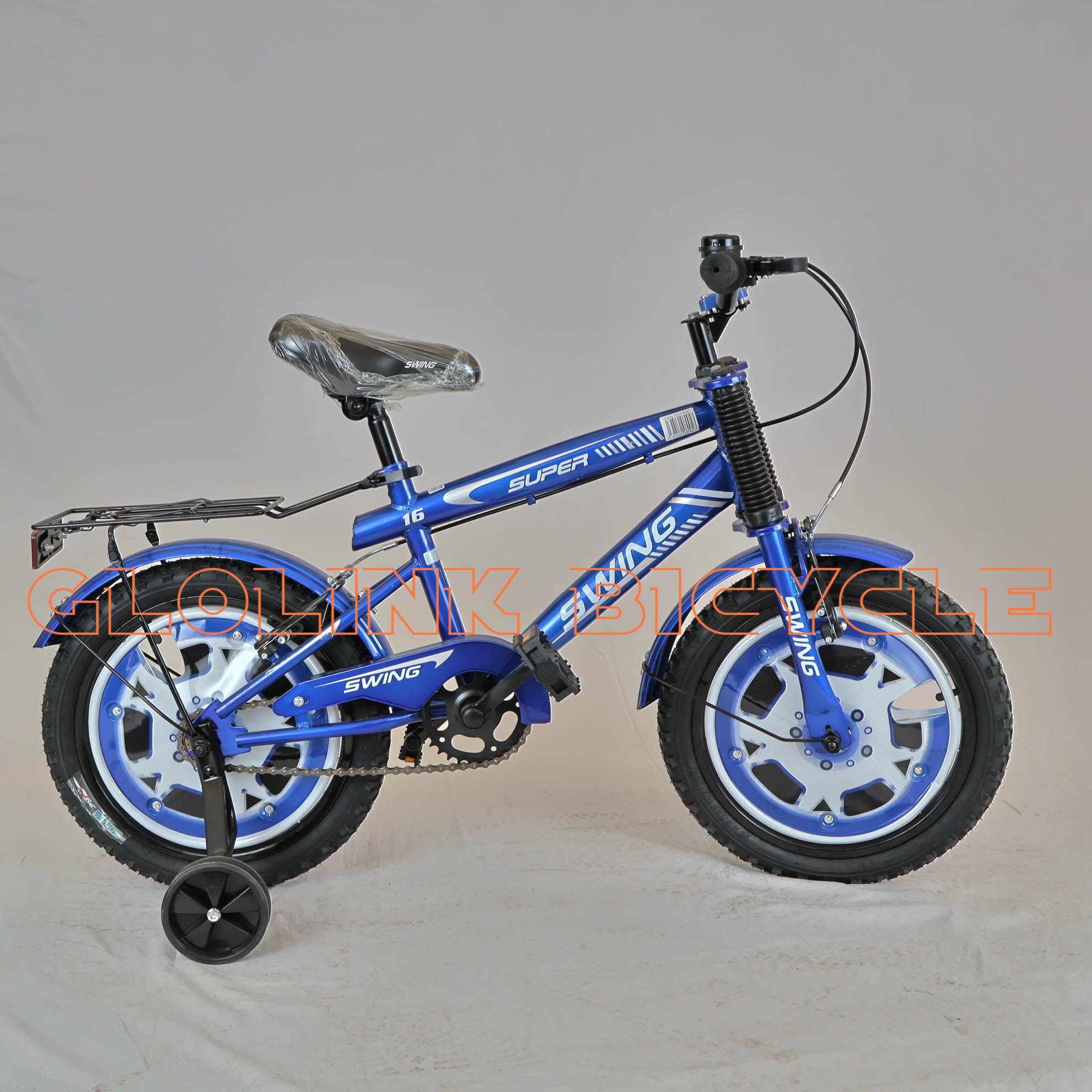 Swing Kids Bike Size 16 – With Carrier (5-8years)