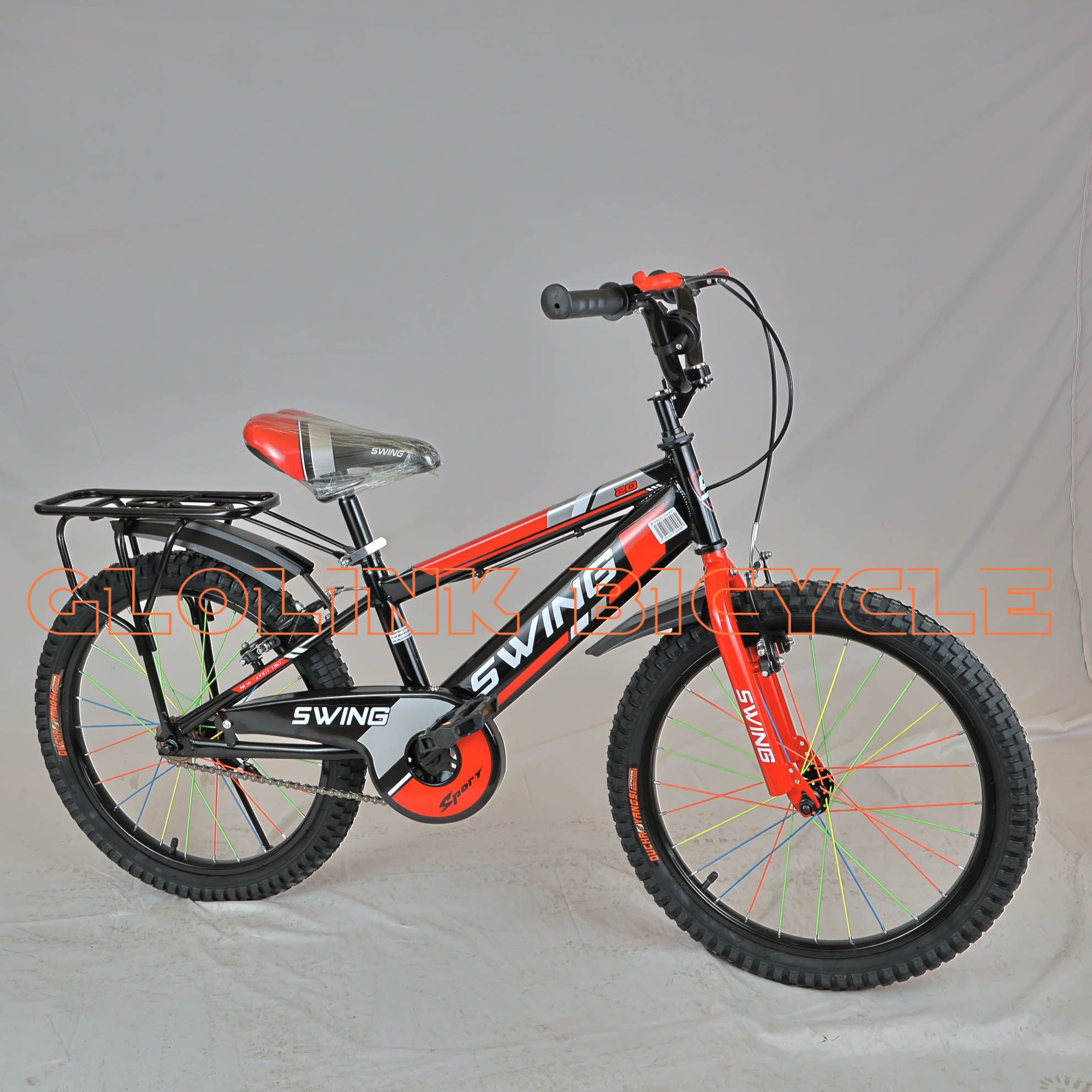 Swing Size 20 Bicycle with Carrier (6-9years)