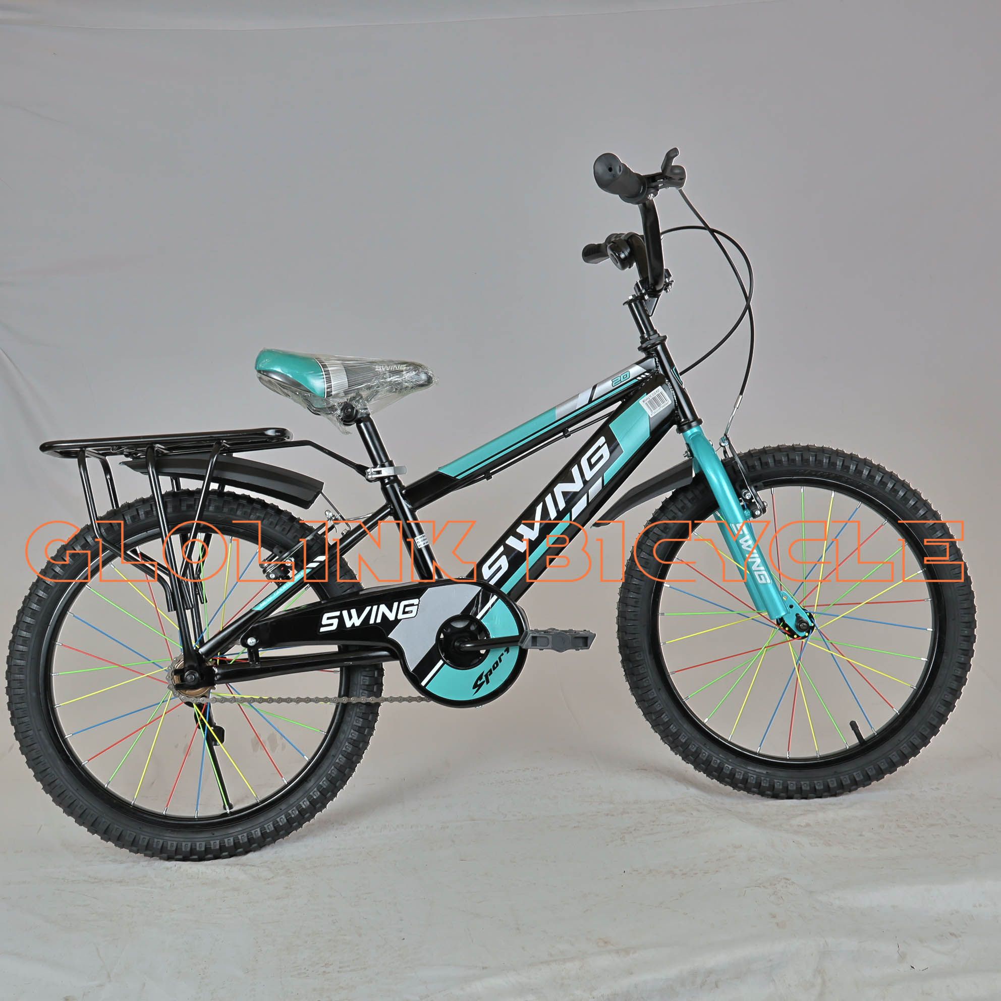 Swing Size 20 Bicycle with Carrier (6-9years)