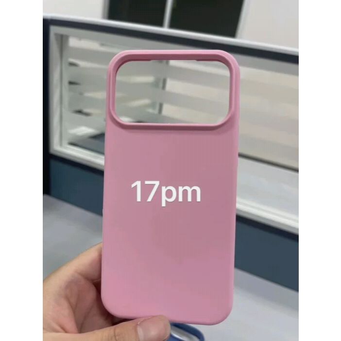 iPhone 17 Pro Max Original Silicone Case/Cover, Liquid Silicone Phone Case Soft Anti-Scratch Microfiber Lining